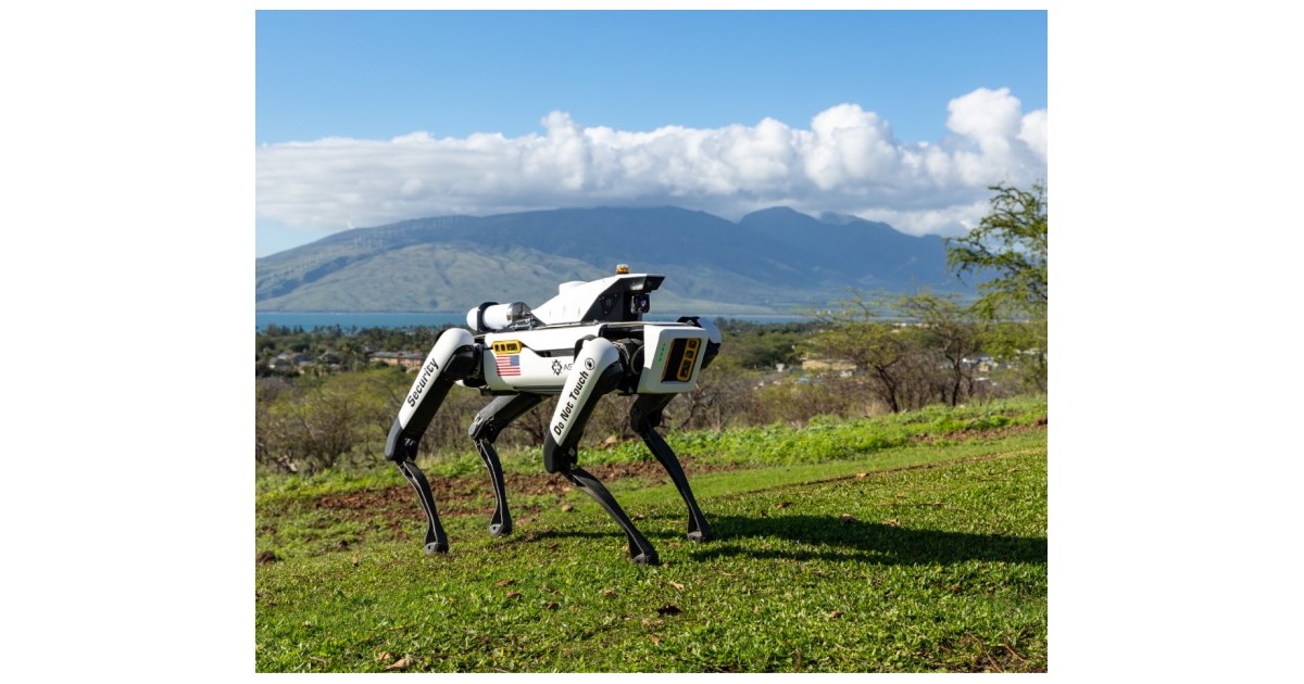 Asylon source photograph of DroneDog. General product context, not a newly measured outcome of the Bosch Ventures investment.